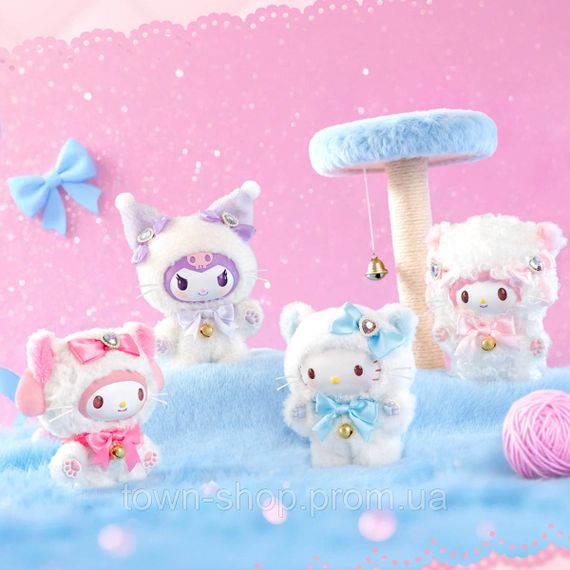 Мягкая игрушка-сюрприз на клипсе Pop Top Sanrio – Мечта с бантиком | Зображення 2