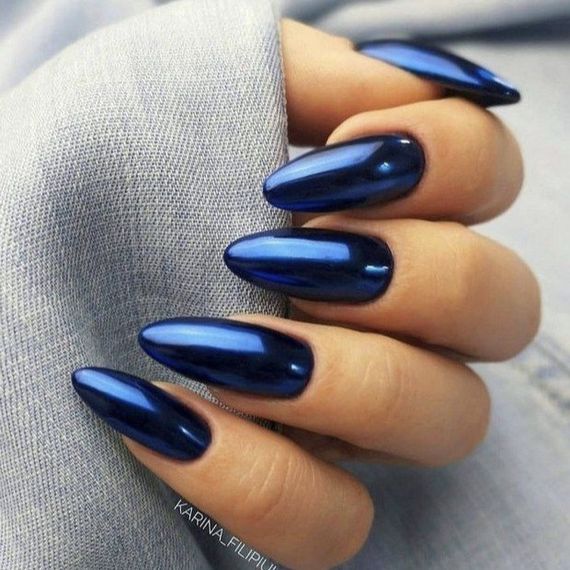 Дзеркальна втирка №9 (світло-синя) + аплікатор