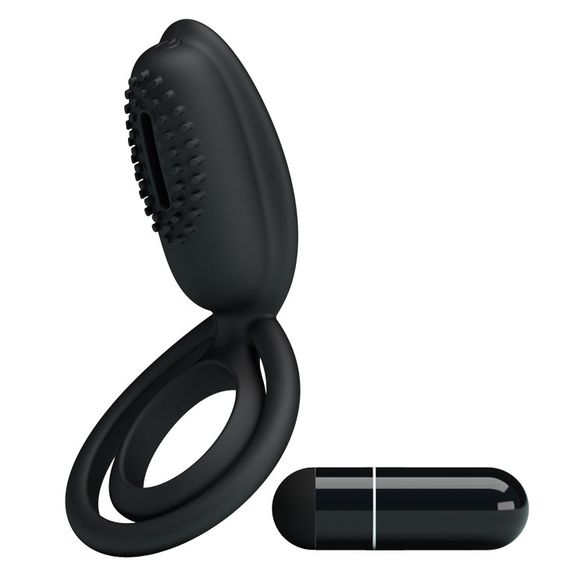 Ерекційне кільце - Pretty Love Esther Penis Ring Black sexstyle | Зображення 8