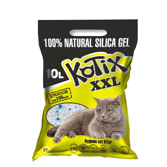 Силикагелевый наполнитель Kotix без аромата 10 л