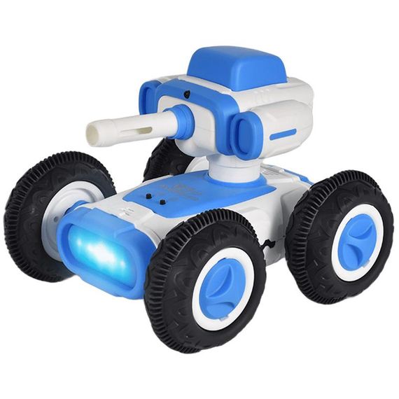 Машинка на радиоуправлении SHT 1509B Cartoon Tank 2.4G Blue