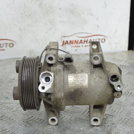 Компресор кондиціонера 2.5 DCI Nissan Navara D40 2005-2024 Компресор кондиціонера Ніссан Навара 92600EB70A | Зображення 2