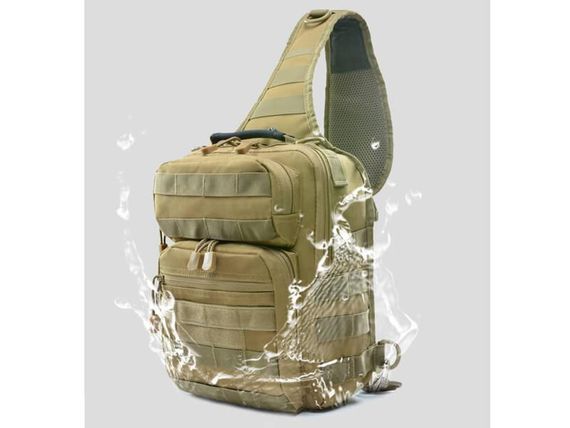Сумка тактична через плече Smartex 3P Tactical 12 ST-102 khaki | Зображення 9