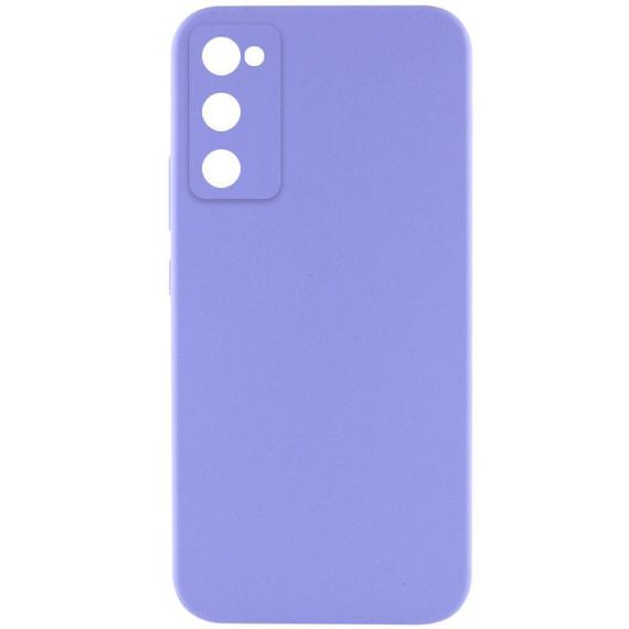 Чохол Silicone Cover Lakshmi Full Camera (AAA) для Samsung Galaxy S20 FE Бузковий / Dasheen