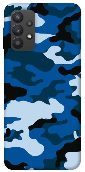 Чохол IBANAN Синій камуфляж 3 для Samsung Galaxy A32 (A325F) 4G, Синій