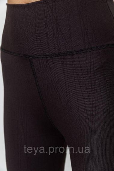 Лосини жіночі колір чорний розмір S FA_006239 | Зображення 4