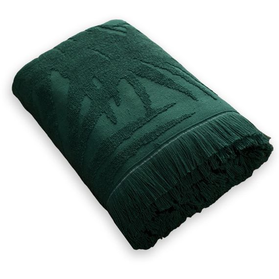 Рушник пляжний жакардовий SoundSleep Hawaii green 100х150 см | Зображення 4