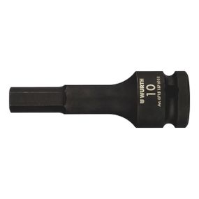 Торцева головка Wurth ударна подовжена 1/2" шестигранна LONG HEX 10 мм