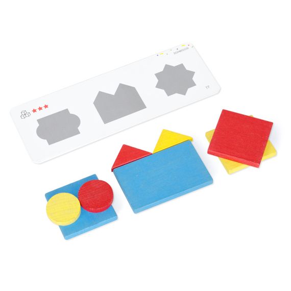 Навчальний набір "Логічні блоки Дьєнеша" Igroteco 900408, 48 деталей | Зображення 6