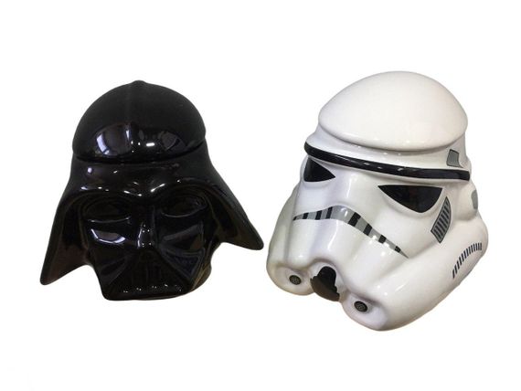 Подарунковий Набір Гуртка Чашка Келих 3D Кришкою Star Wars Дарт Вейдер і Штурмовик 3D | Зображення 2