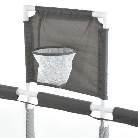 Детский манеж MR 1338-G, серый, с баскетбольным кольцом | Зображення 2