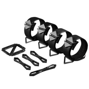 Набір для зв'язування LOCKINK Hogtie Set — Black Sex Aura