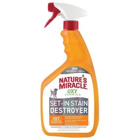 Спрей для усунення плям та запахів від собак Nature's Miracle Dog Orange Oxy Formula 946 мл