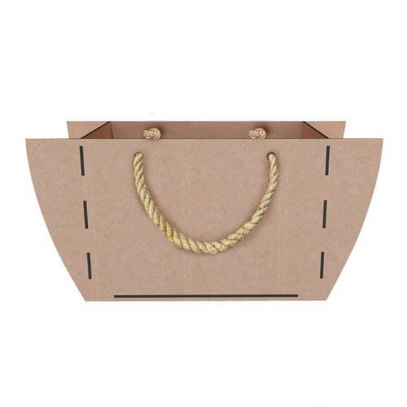 Заготовка для декорування "Скринька-сумка для фруктів" FDPO-297 | Зображення 1