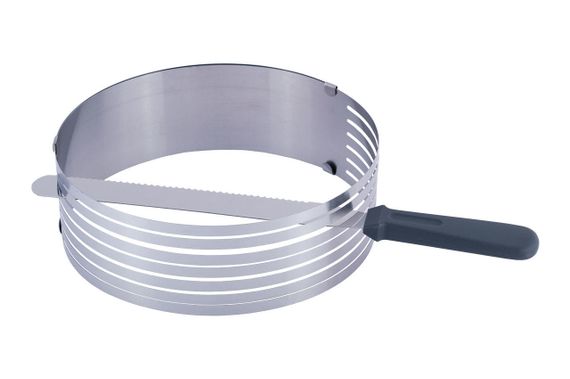 Форма для бисквита Kamille - 245-330 мм с ножом (7799)