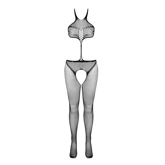 Відкритий бодістокінг Passion BS080 black | Зображення 4