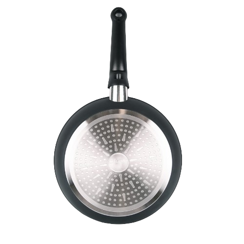 Сковорідка d28см скляна кришка а/п Quan Tanium MR-1207-28 Maestro | Зображення 3