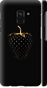 Чохол на Samsung Galaxy A8 2018 A530F Чорна полуниця "3585m-1344-24368"