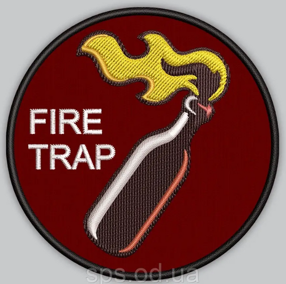 Шеврон FIRE TRAP ВОГНЕНА ПАСТА