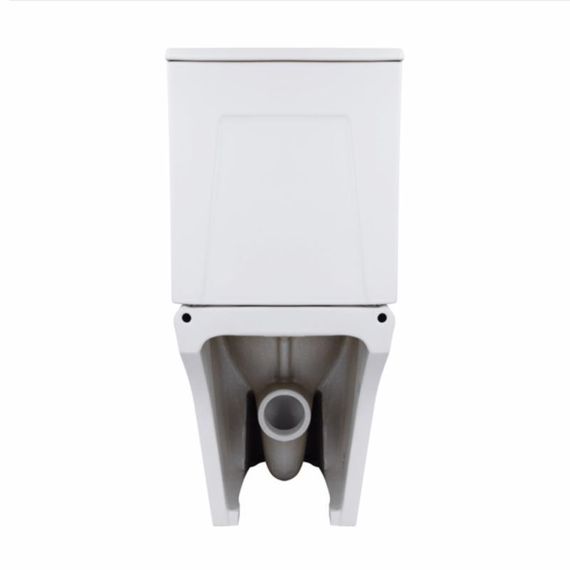 Унитаз-компакт Qtap Kalao безободковый с седалием Soft-close QT08221213AW | Зображення 6