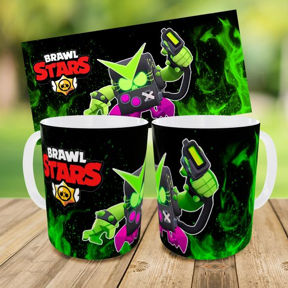 Набір: дитяча сумка-бананка+кружка Блавл Старс 32х15см, бананка для хлопчика через плече на подарунок (00890) | Зображення 2