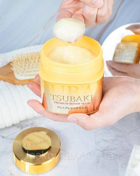 Відновлювальна маска для волосся Shiseido Tsubaki Premium Repair Mask,  180 гр | Зображення 2