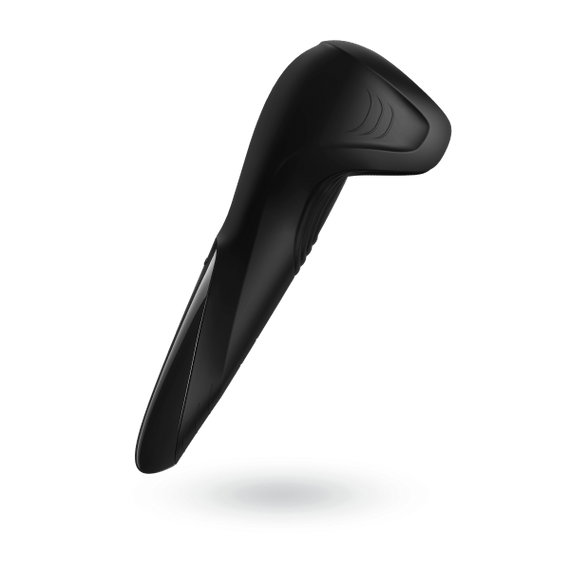 Ергономічний мастурбатор для чоловіків із вібрацією Satisfyer Men Wand, чорний Sex Aura | Зображення 4