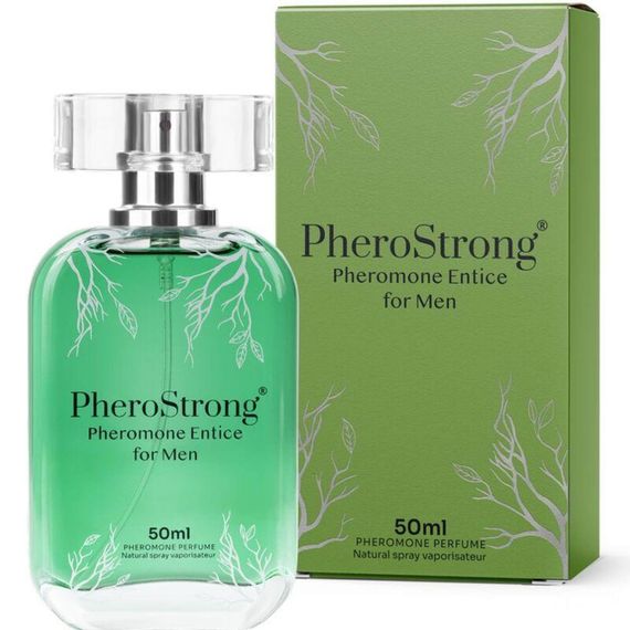 Парфуми чоловічі PheroStrong Pheromone Entice for Men з феромонами, 50 мл Sex Aura