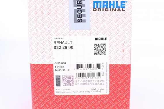 Поршень Renault Trafic Master Opel Vivaro 2.5CDTi 89.00mm STD  022 26 00 | Зображення 4