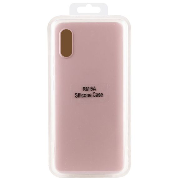 Чохол Silicone Cover Lakshmi (AA) для Xiaomi Redmi 9A Рожевий / Pink Sand | Зображення 4