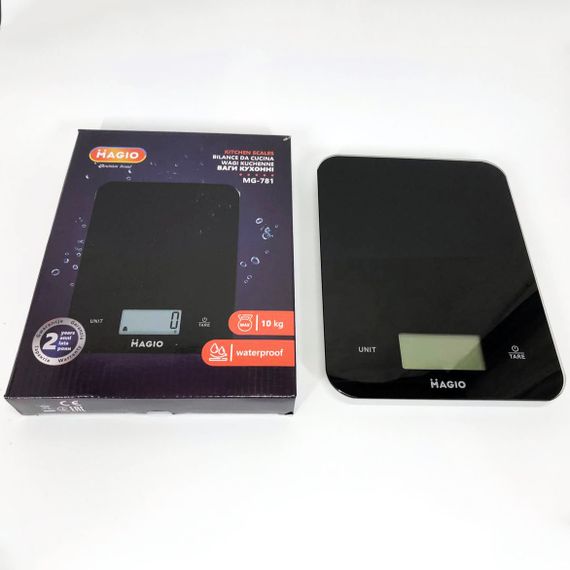 Ваги для кухні на батарейках з екраном MAGIO, Ваги кухонні для маленької ваги харчові RK-66 | Зображення 6