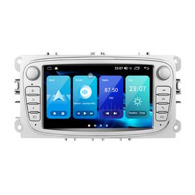 Штатна магнітола Torssen NF72 Ford Focus 2/Mondeo/S-Max/Fiesta/Fusion 2/32 Carplay 2007-2011 silver
