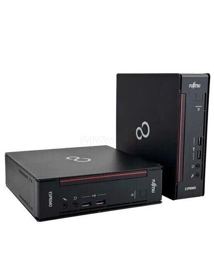Неттоп Б-клас Fujitsu Esprimo Q556 USFF / Intel Core i5-7400T (4 ядра по 2.4 - 3.0 GHz) / 8 GB DDR4 / 1000 GB SSD / Intel HD Graphics 530 б/в | Зображення 5