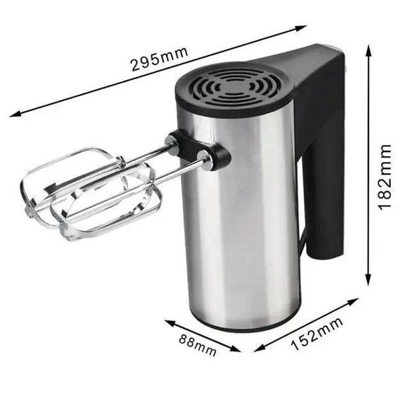 Миксер для приготовления крема и соусов DOMOTEC R6690 200Вт, Миксер для крема кухонный XO-58 | Зображення 7