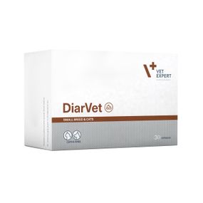 Засіб при діареї для котів та собак малих порід Vet Expert DiarVet, 30 шт