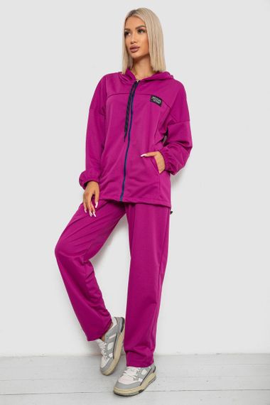 Спортивный костюм женский, цвет фуксия, 238R114-3 | Зображення 2