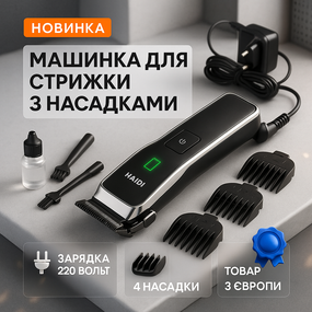 Машинка для стрижки волосся і гоління Magio MG-585, Набір для видалення волосся із зарядним пристроєм YN-80