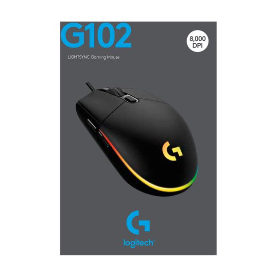 Миша Logitech G102 Lightsync (910-005823) Black | Зображення 9