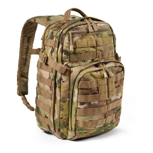 Тактичний рюкзак 5.11 Tactical RUSH 24L 2.0  Multicam міцний штурмовий рюкзак із системою MOLLE для військових, туризму та EDC | Зображення 6