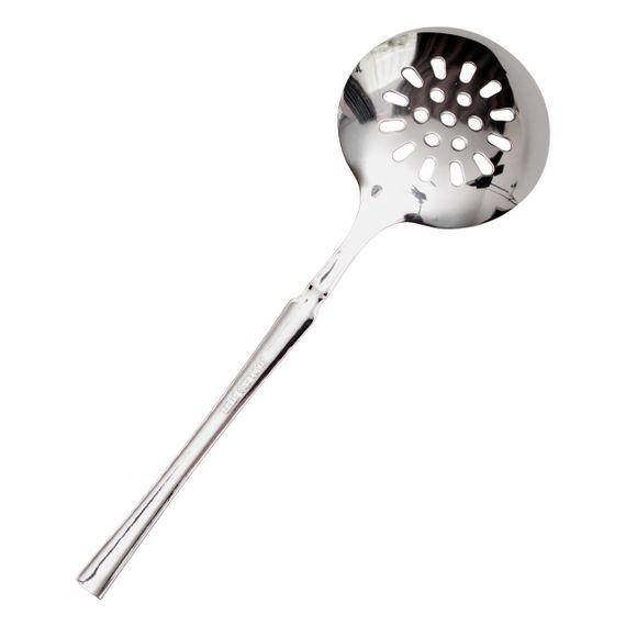 Шумівка для зняття піни з нержавіючої сталі 26.5 (см) ложка шумівка кухарська ложка для зняття пінки HP-8-50 | Зображення 1