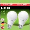Промо-набір EUROLAMP LED Лампа A50 7W(530Lm) E27 4000K акція "1+1" | Зображення 1