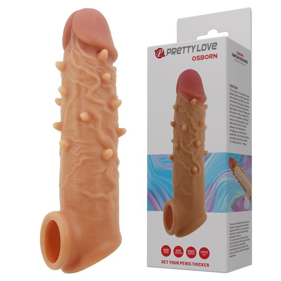 Насадка на член - Pretty Love Osborn Flesh sexstyle