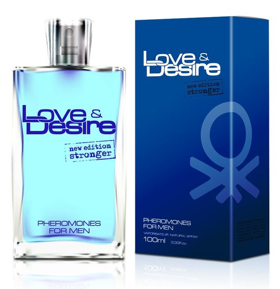 Туалетна вода з феромонами для чоловіків Love & Desire for Men, 100 ml Sex Aura