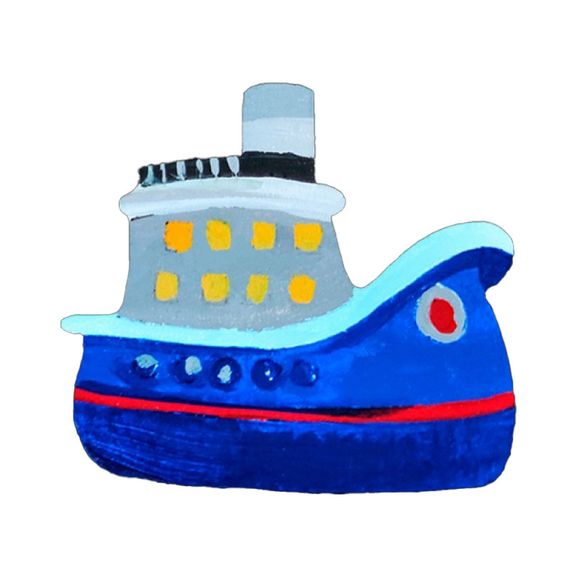 Набір дитячої творчості Розпис по дереву "Магніти-мрія моряка" РД-010 | Зображення 4