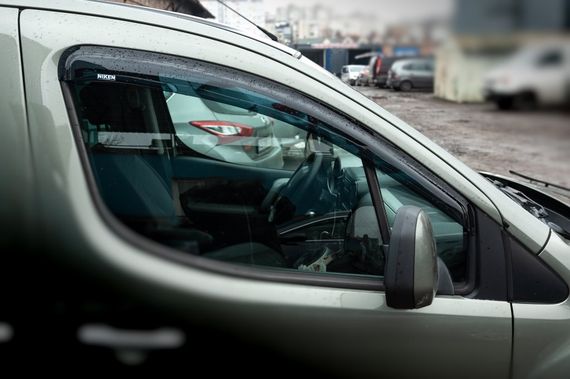 Вітровики (2 шт, Niken) для Peugeot Partner Tepee 2008-2018 рр | Зображення 1