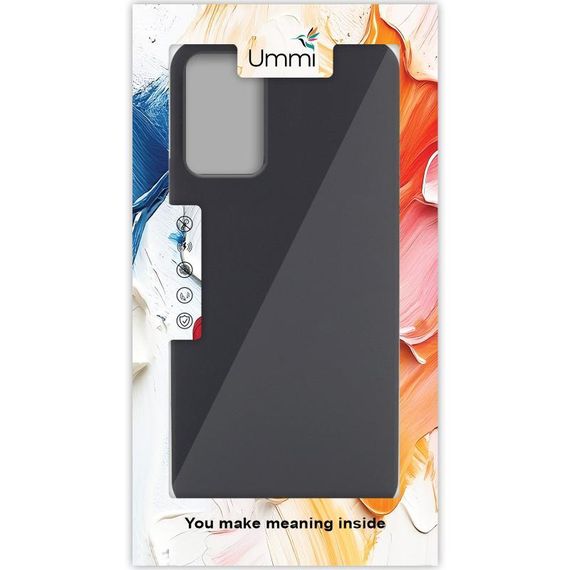 Чохол Silicone Cover Ummi Lakshmi (AA) для Xiaomi Poco M3 Чорний / Black | Зображення 1