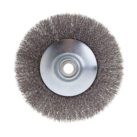Щітка конусна 125 мм, для КШМ, М14 (кручений дріт) INTERTOOL BT-5125 | Зображення 2