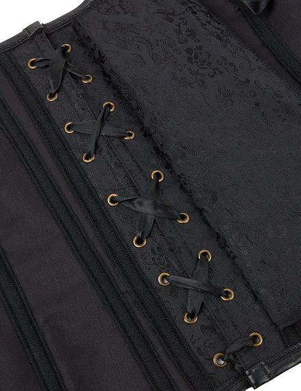 Корсет Star Night 14 Soft Steel Bones черный, XS sexstyle | Зображення 9