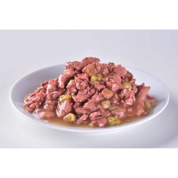 Корм вологий Brit Premium Fillets in Gravy Chicken & Green Peas для собак малих порід філе в соусі курка і зелений горошок 8 | Зображення 5
