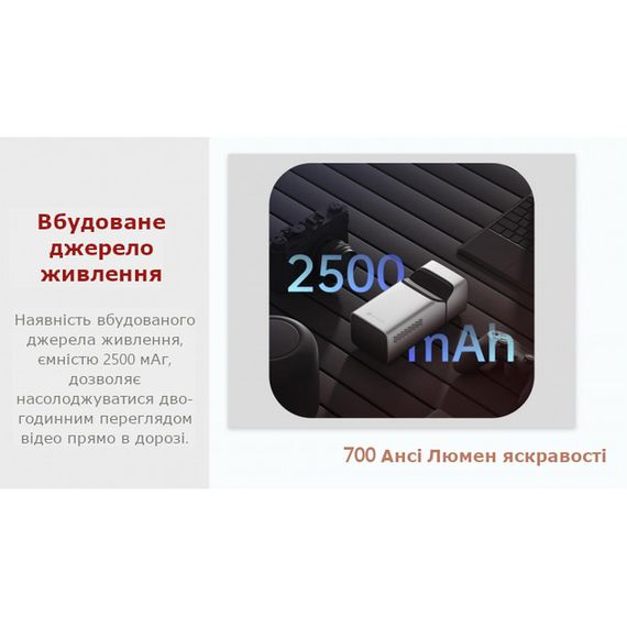 Проектор 1080p Android Ультракороткофокусний XPRO PANOPLUS IKR (M1-1S_26499) | Зображення 2